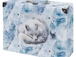 Baagl skládací školní kufřík Polar s kováním