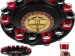 Ruleta alkoholová se skleničkami
