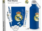 Dárková sada REAL MADRID – láhev 650 ml, poznámkový blok a propiska