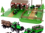 Farma s traktorem a zvířátky - 102 kusů