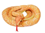 Plyšový Had Zlatý 110 cm