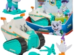 PAW Patrol sněžný skútr Everest Deluxe s vystřelovačem a kuřátkem Chickaletta