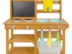 2Kids Toys Dřevěná zahradní kuchyňka