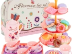 Dětská čajová sada v kufříku s dortíky