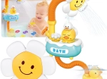 Dětská koupelnová hračka – květinová sprška s kachničkou