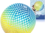 Bestway nafukovací plážový míč ColorSphere s barevným kostkovaným vzorem 107 cm