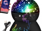 Hvězdný projektor noční světlo s Bluetooth reproduktorem