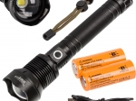 Vojenská taktická svítilna Bailong XHP90 s Power Zoom