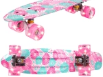 Pennyboard s LED kolečky Flowers
