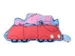 Polštářek Peppa Pig,48x28 cm LICENCOVANÝ ORIGINÁLNÍ VÝROBEK