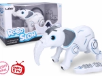 Robotický slon na dálkové ovládání - 33 cm