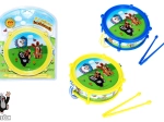 Krteček – plastový bubínek 20 cm s 2 paličkami