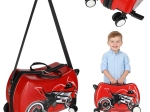 Dětský pojízdný kufr na kolečkách s motivem motorky 30 l