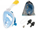 Plnoobličejová šnorchlovací maska L/XL modrá