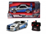 RC auto Nissan Skyline GT‑R R34 Rychle a zběsile 1:24