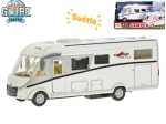 Kids Globe Traffic karavan CARTHAGO 16 cm s osvětlením a zpětným chodem