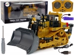 RC buldozer 2.4 GHz s pohyblivou radlicí