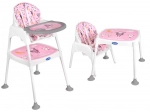 Jídelní židlička 3v1 se stolečkem pro děti