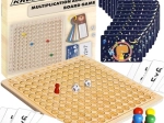 Dřevěná hra Tabulka násobení 12×12 Kruzzel