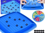 Magnetická strategická hra s kuličkami a kolem štěstí pro rodinu