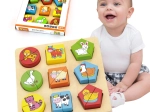Dřevěné vzdělávací puzzle - Zvířátka