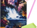Diamantová mozaika 5D – vodopád 30 × 40 cm
