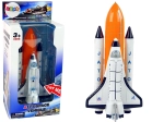 Kosmická raketa a kovový raketoplán s efekty světla a zvuku AEROSPACE
