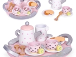 Dřevěná čajová sada 15 ks ECOTOYS