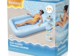 Bestway nafukovací lehátko Sun-Kissed s opěrkou hlavy a držákem na nápoj