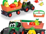 Interaktivní traktor Fendt s odnímatelným přívěsem a ovocem