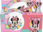 Plastová jídelní sada MINNIE, 5 ks