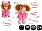 Hadrová panenka Verunka 20 cm – česky mluvící