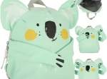 Školka koala školní batoh zelený
