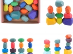 Montessori dřevěné balanční kameny