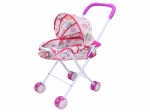 Hluboký kočárek pro panenky 48 × 28 × 54 cm