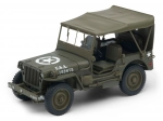 Welly Jeep Willys MB (1941) 1:18 se střechou