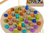 Dřevěná magnetická hra lovení rybiček