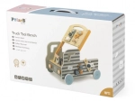 Dřevěný pojízdný ponk – auto s nářadím POLARB