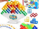 Stavebnice Tetris Tower 3D - Balancující Hra
