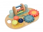 Dřevěná smyslová aktivní deska Adam Toys