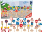 Dřevěná sada dopravních značek SMALL FOOT