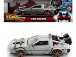 Delorean návrat do budoucnosti iii 1:24 kovový model s otevíracími dveřmi jada toys
