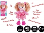 Hadrová panenka Terezka česky mluvící 30 cm