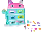 Velký kočičí domek s výtahem a panenkou z GABBY'S DOLLHOUSE