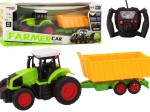 RC traktor s přívěsem 1:16, zelený