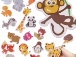 pěnové zvířátkové puzzle do vany – 18 dílů