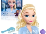 Hlava na česání DISNEY FROZEN Elsa s doplňky