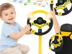 Woopie interaktivní dětský volant se světly žlutý - 1 kus