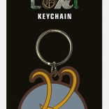 Gumová klíčenka Alligator Loki