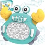 Woopie Pop It elektronická antistresová hra Krab – zelená